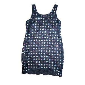 Sachin + Babi 3D Plastic Floral Mini Dress Size 8